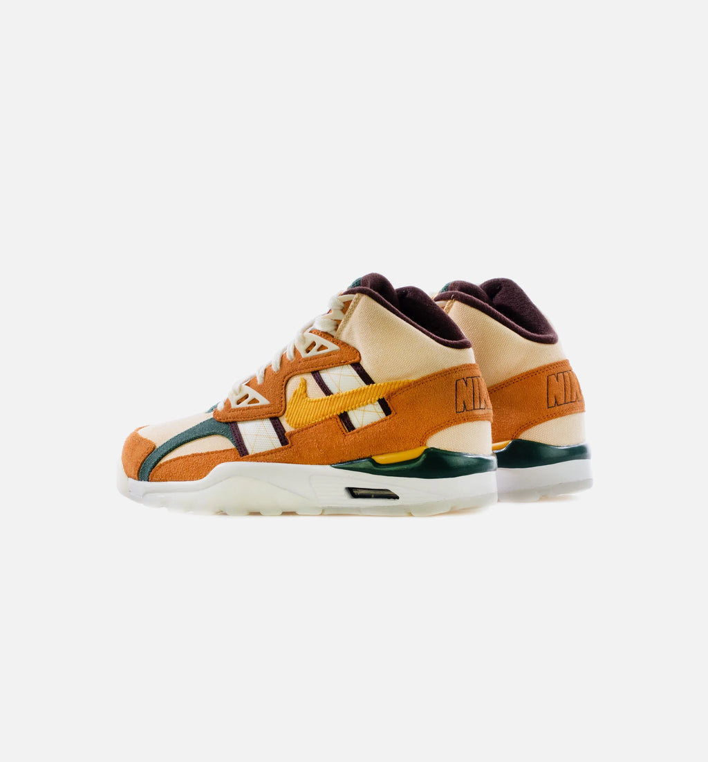 Air Trainer SC High Mens Lifestyle Shoe Tan Yellow Green