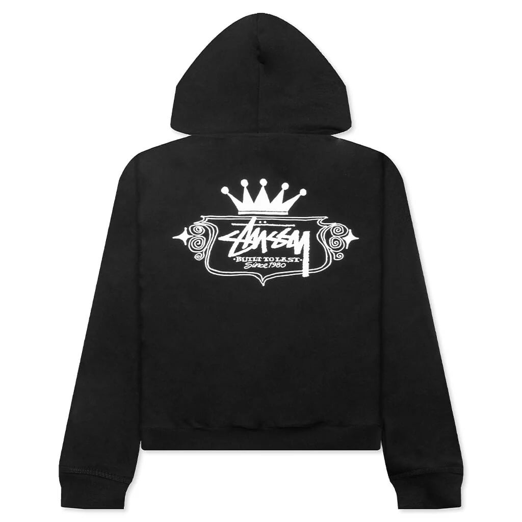 Built To Last Zip Hoodie Black