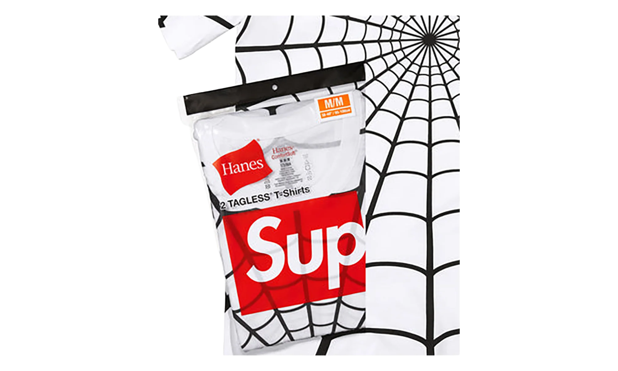 Hanes® Spider-Man Tagless Tees (2 pack) "SS26 - White" SU27510