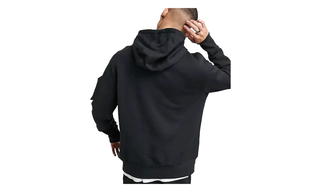 Sportswear Airmoji Pullover Hoodie "Black" DA8737 010