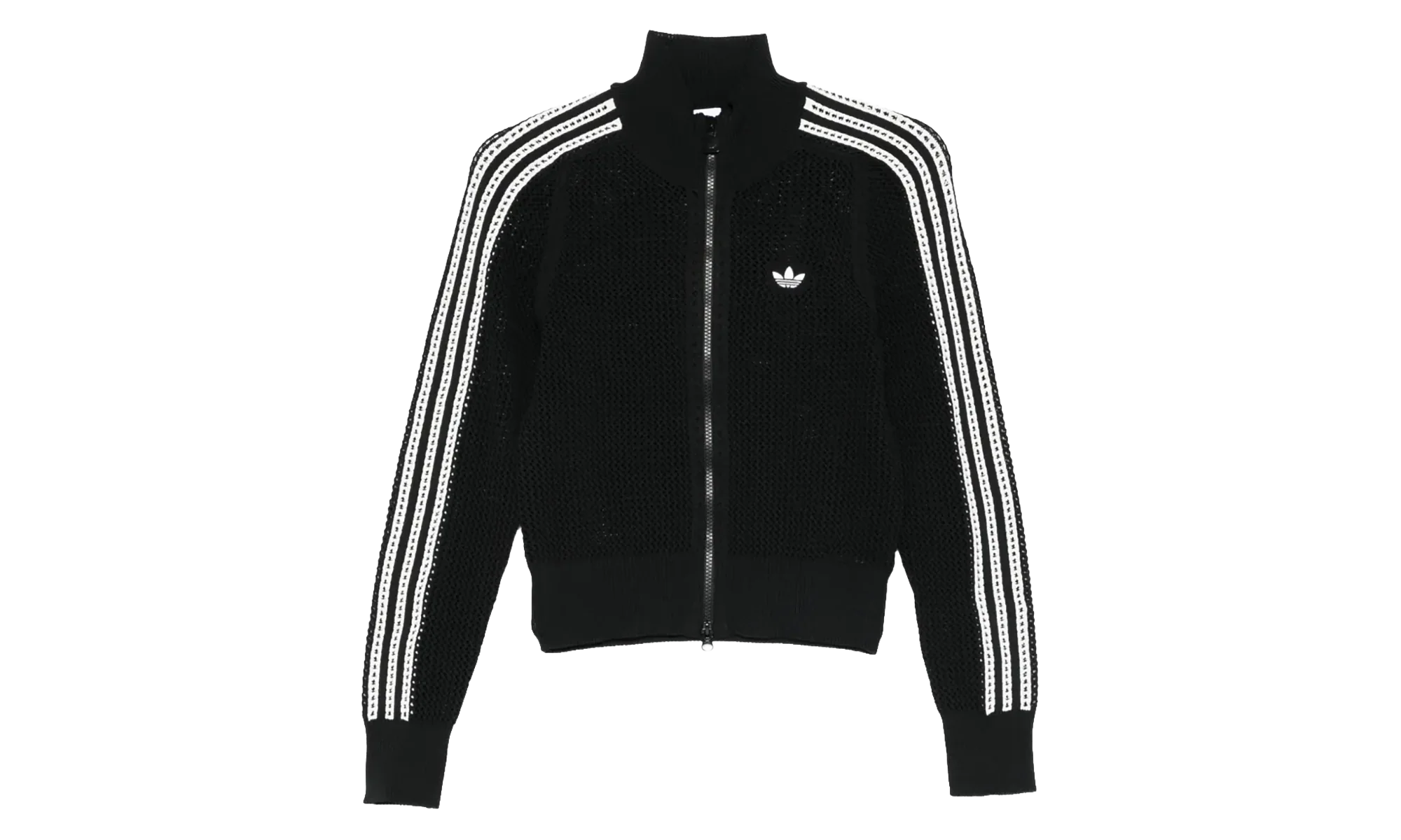 Originals Knitted Crochet Firebird Track Top WMNS "Black" KC6497