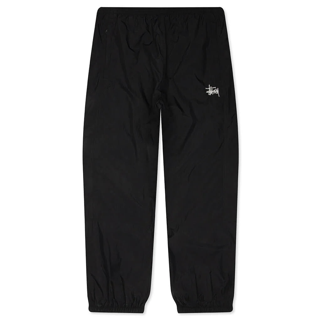 Nylon Track Pant Black