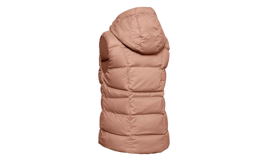 Armour Down Vest WMNS "Uptown Brown / Apex Pink" 1342815 270