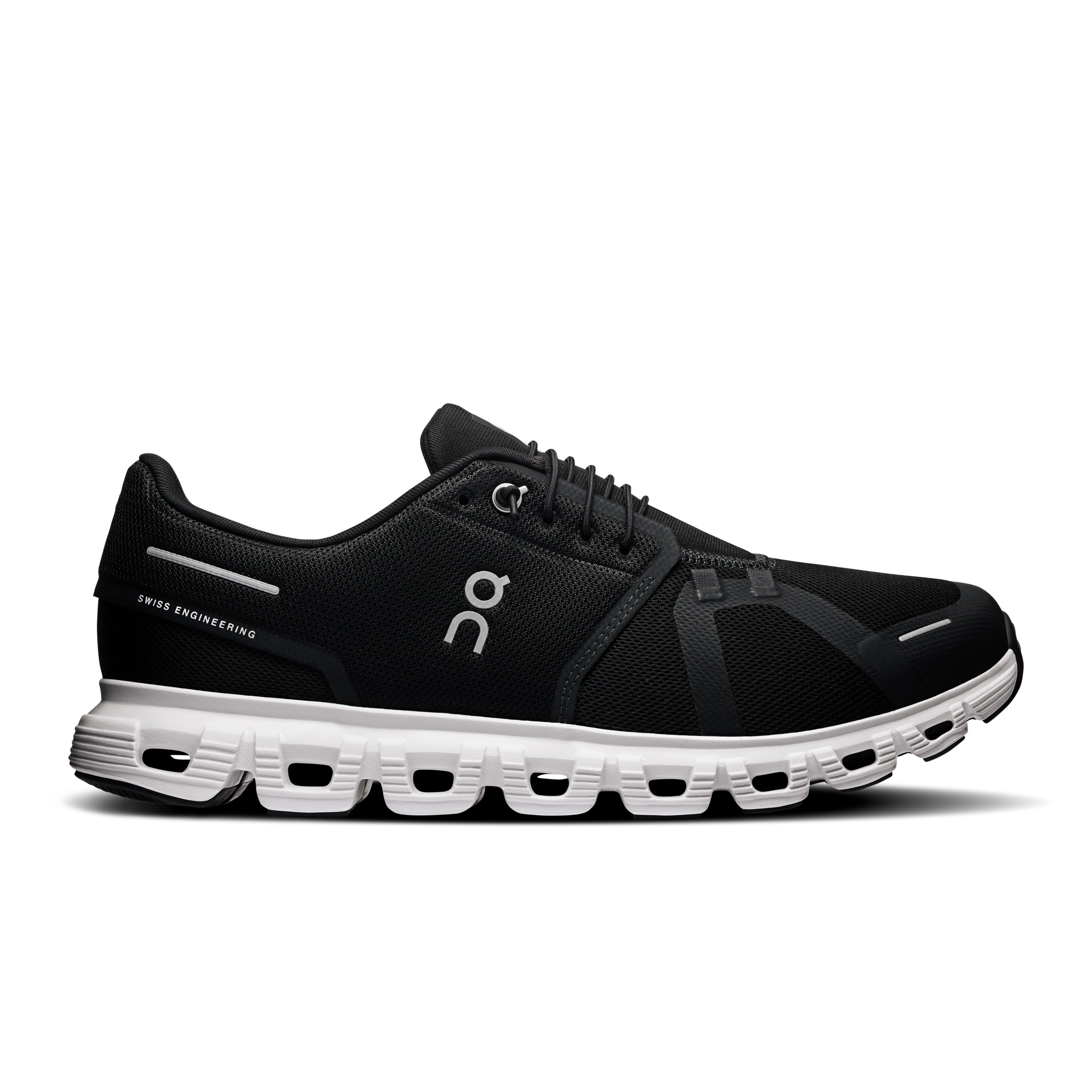 Men's Cloud 6 Wide in Black/White