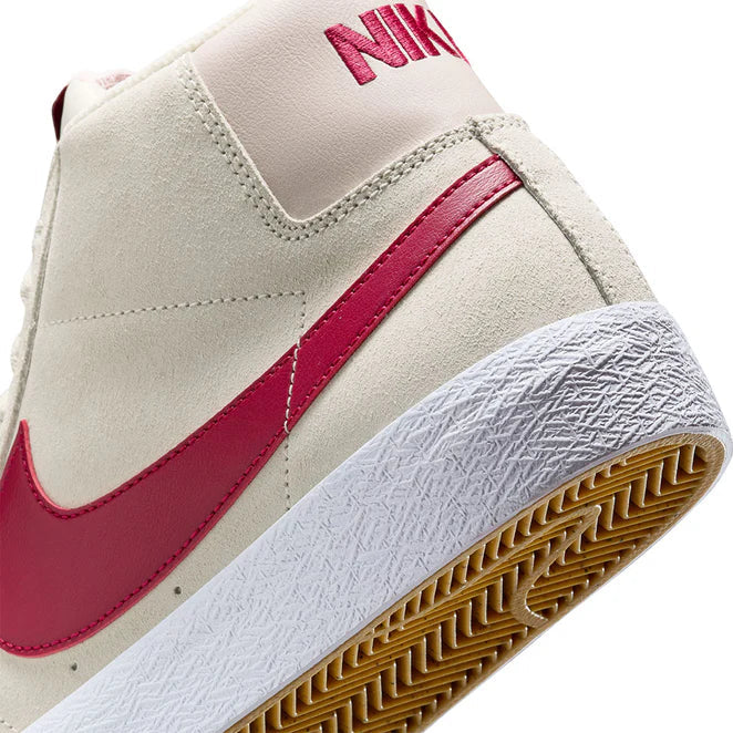 Nike SB Zoom Blazer Mid Pale Ivory Noble Red Silt Red