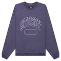 Varsity Oversized Crew Washed Blue