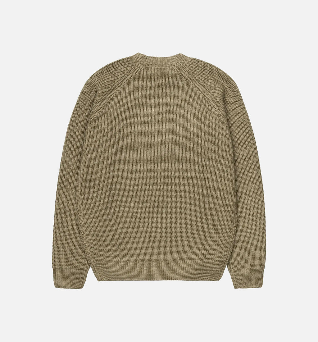 Forth Sweater Mens Crew Brown