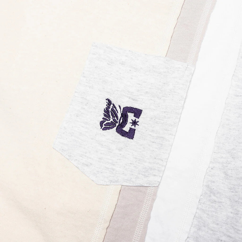 Needles x DC Shoes 7 Cuts S S Tee Ivory