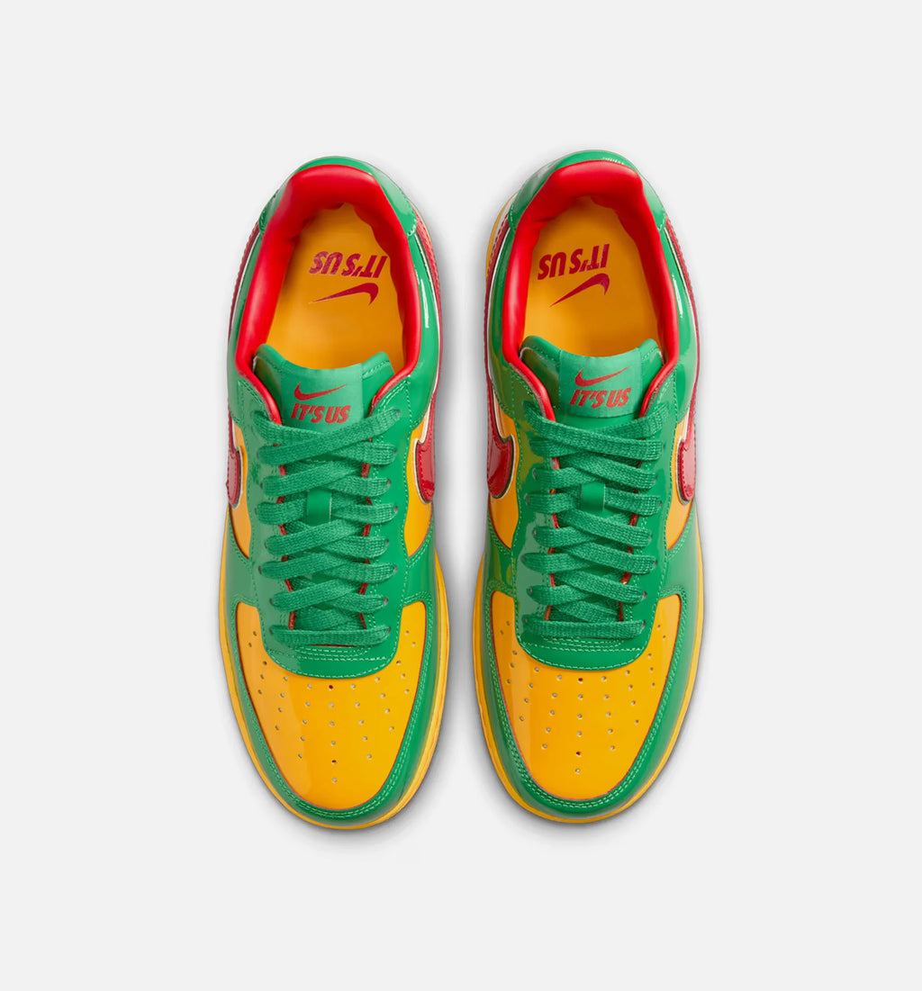 Lil Yachty x Air Force 1 Lucky Green Mens Lifestyle Shoe Lucky Green Mystic Red University Gold Limit One Per Customer