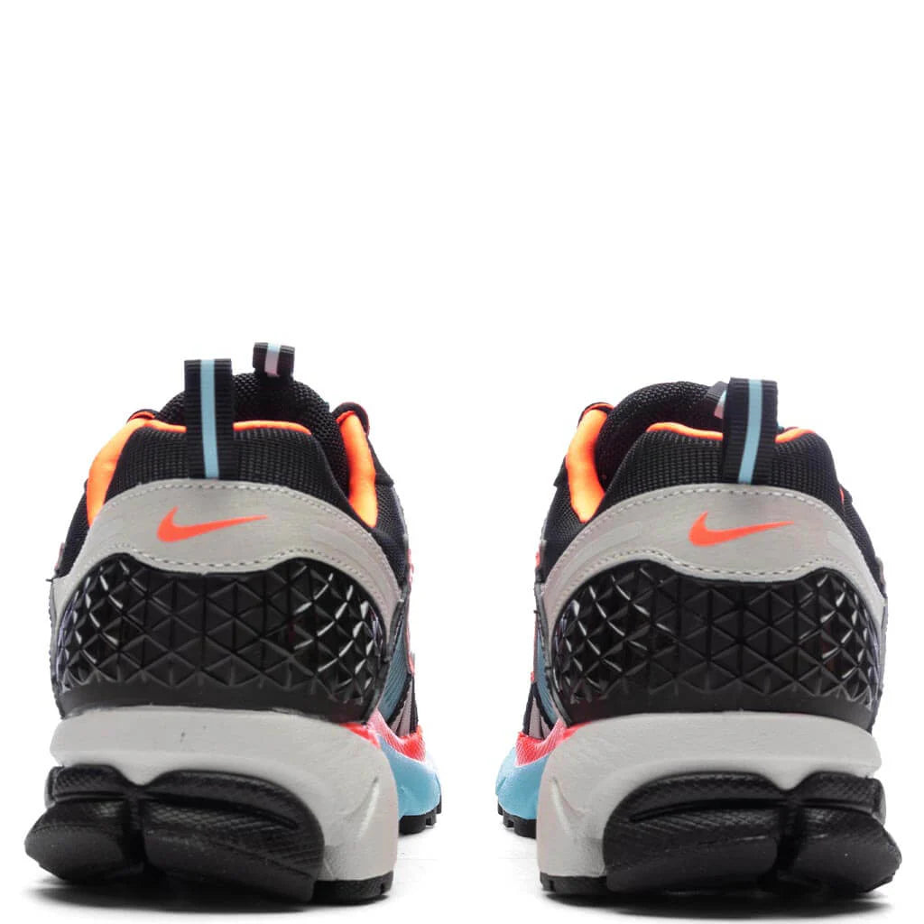 Womens Zoom Vomero 5 Premium Black Light Bone Blue Gaze Total Orange