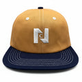 Nocturnal N Moon Strapback Hat Tan Navy