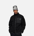 Flight Mountainside Faux Fur Mens Jacket Black White