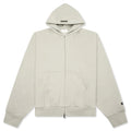 Classic Fleece Zip Up Hoodie Abbey Stone