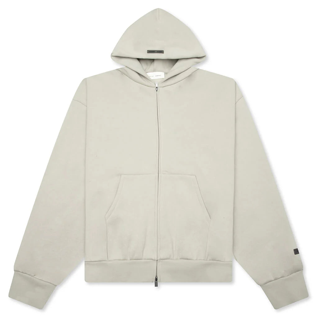 Classic Fleece Zip Up Hoodie Abbey Stone