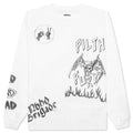NH L S Tee 17 White