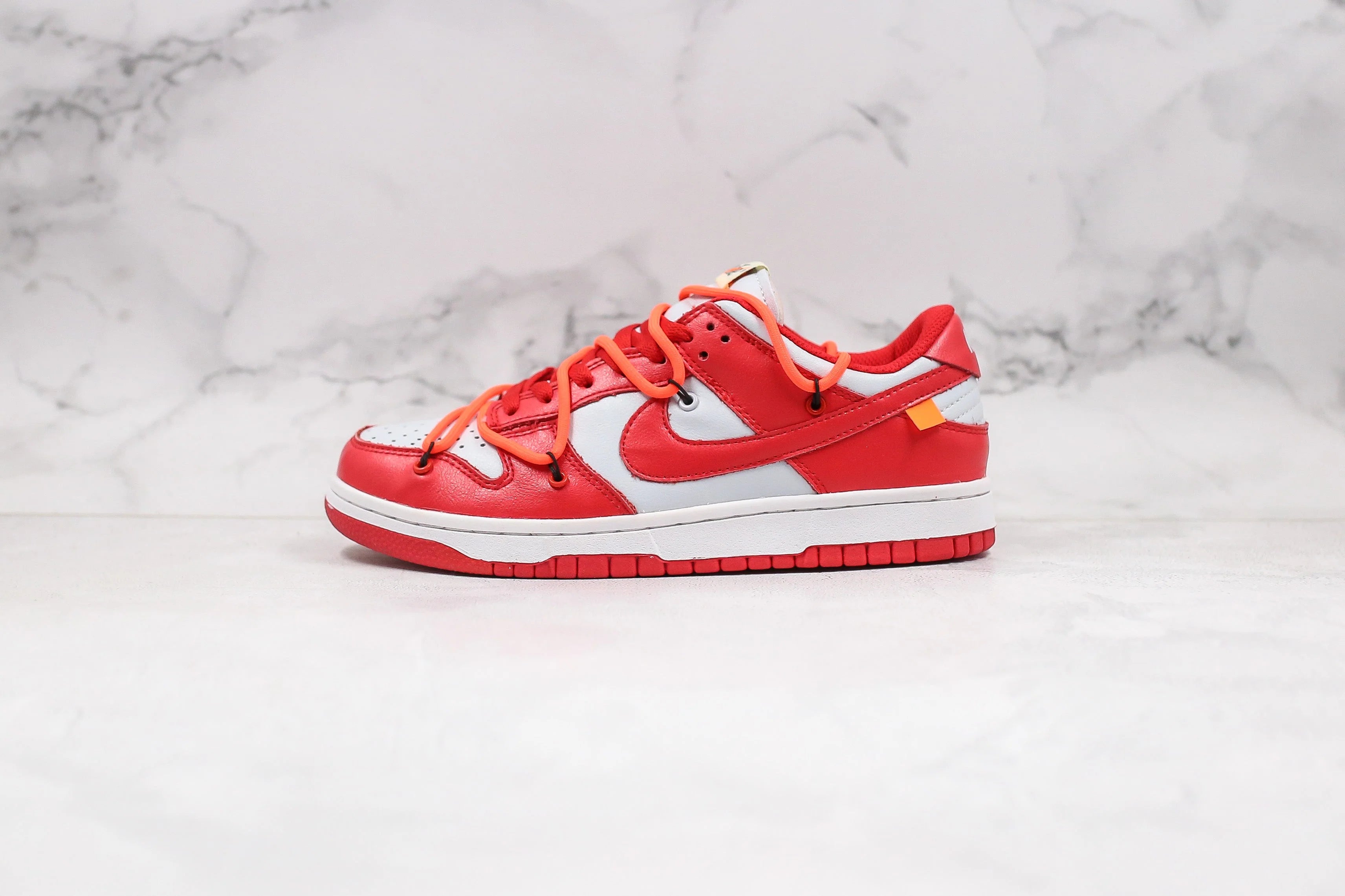 Nike Dunk Low Off White University Red