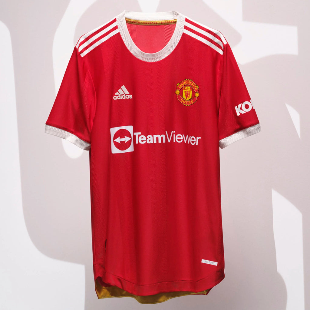 adidas Mens Manchester United Home Authentic Jersey 21