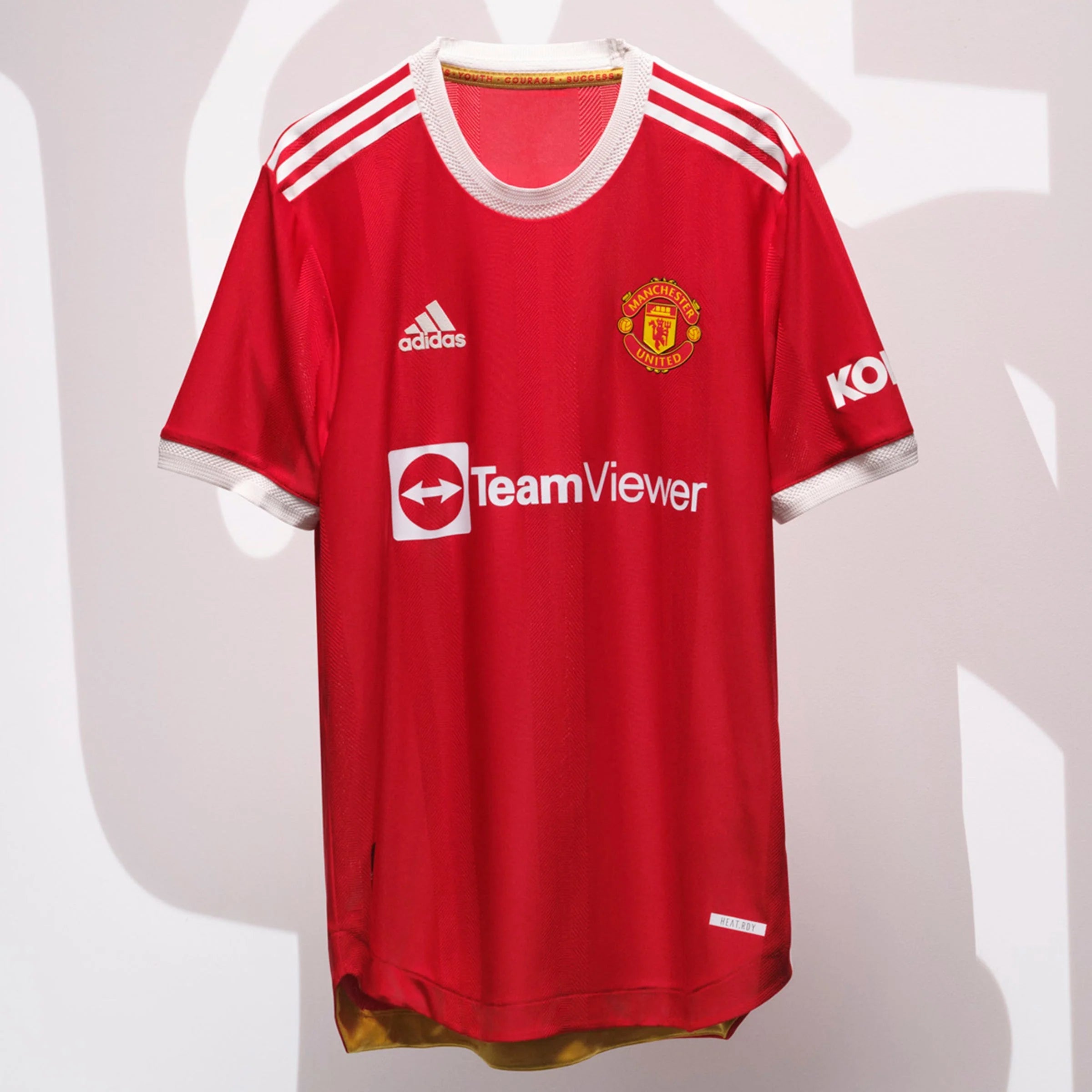adidas Mens Manchester United Home Authentic Jersey 21