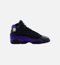 Air Jordan 13 Retro Court Purple Grade School Lifestyle Shoe Black White Court Purple Free Shipping