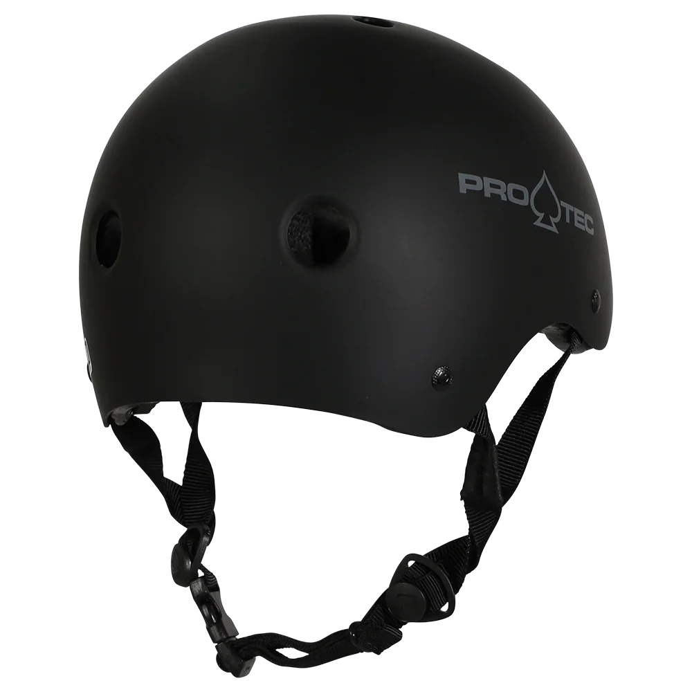 Pro Tec Classic Cert Skate Helmet Matte Black
