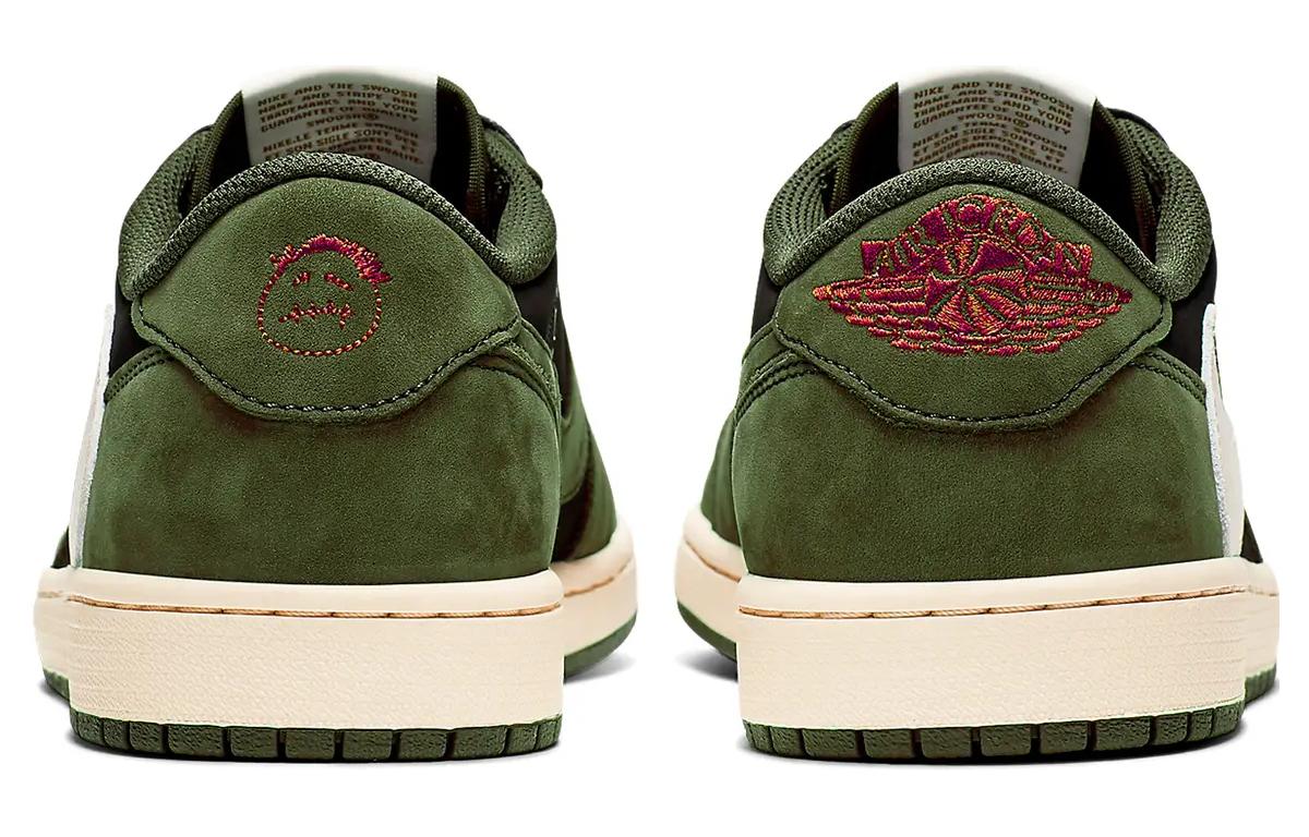 Air Jordan 1 Low OG x Travis Scott Olive Green