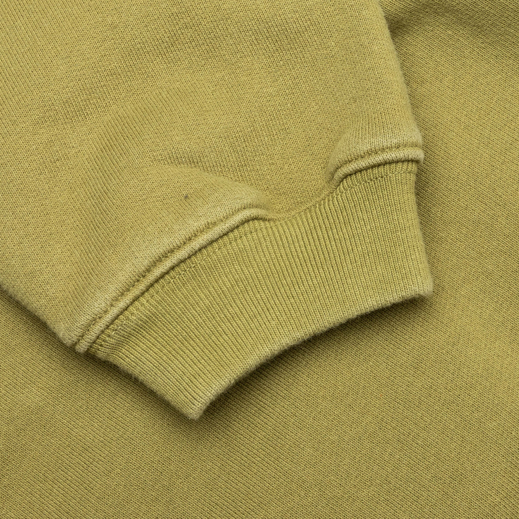 Outline Zip Hoodie Olive