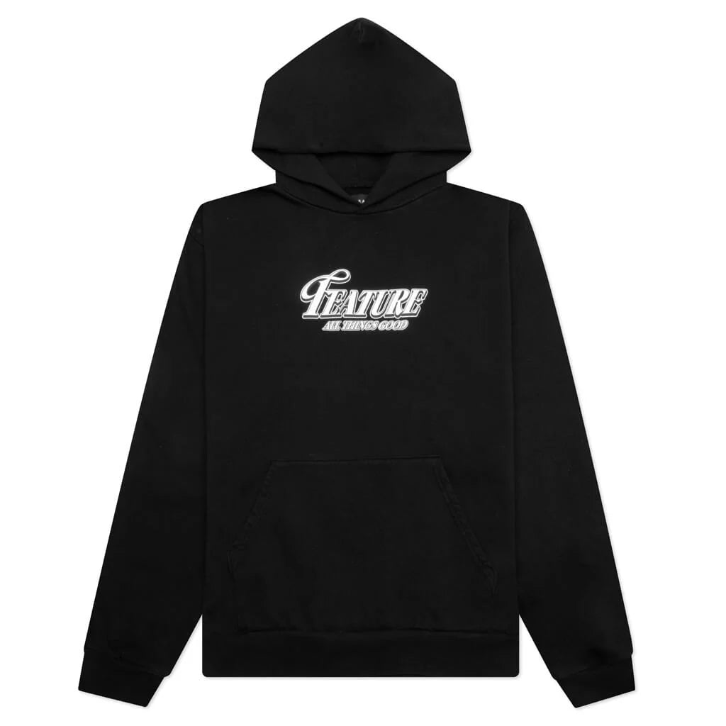 Classico Hoodie Jet Black