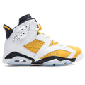 Air Jordan 6 Retro White Yellow Ochre Black