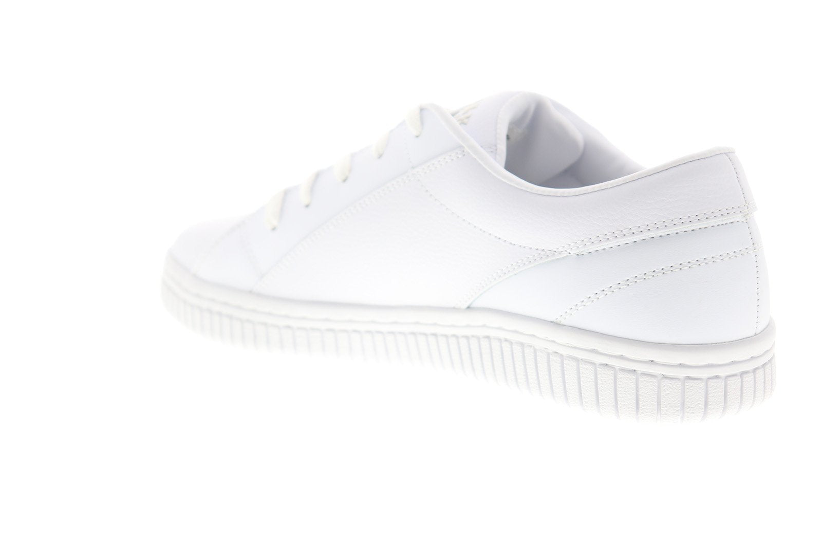 Airwalk The One AW00221-100 Mens White Leather Low Top Skate Sneakers Shoes