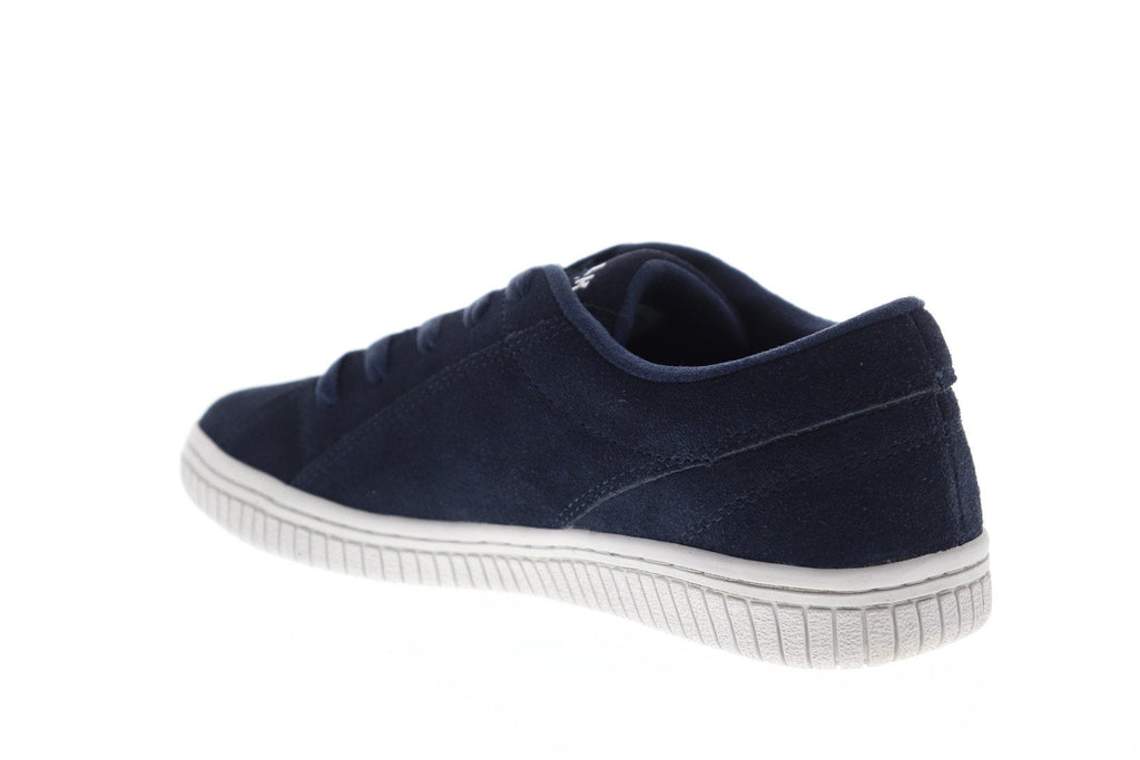 Airwalk Bloc AW19862-400 Mens Blue Suede Lace Up Skate Sneakers Shoes