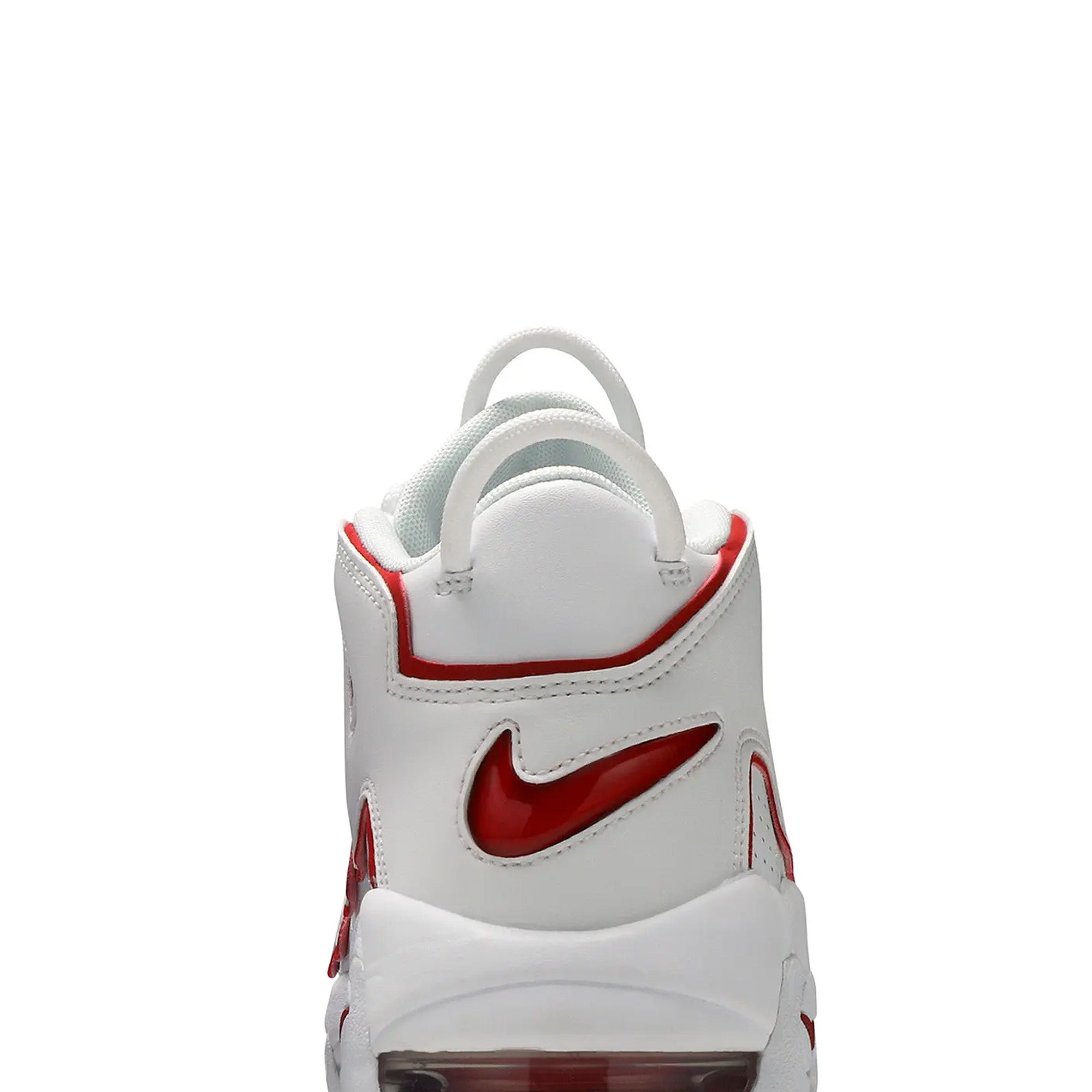 Air More Uptempo 'White Varsity Red Outline' (2021)