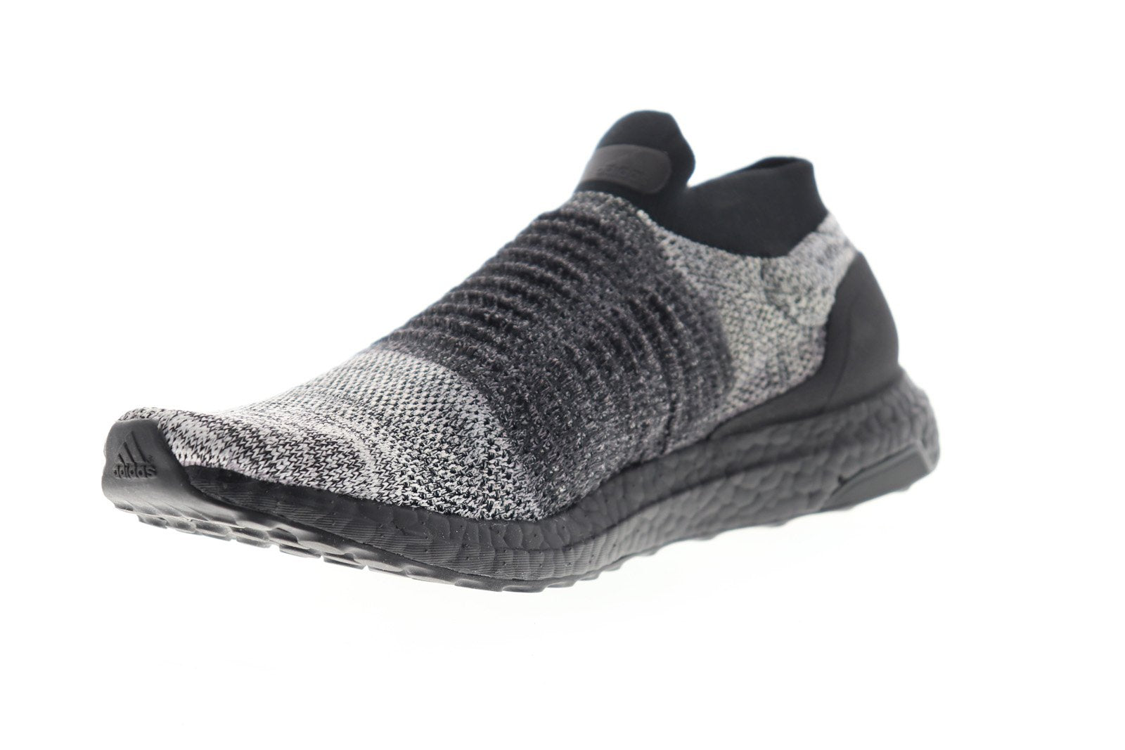 Ultraboost Laceless BB6137 Mens Black Canvas Athletic Running Shoes