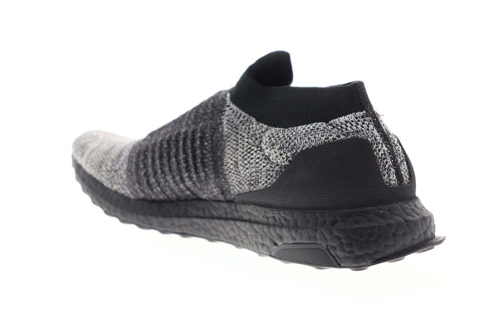 Ultraboost Laceless BB6137 Mens Black Canvas Athletic Running Shoes