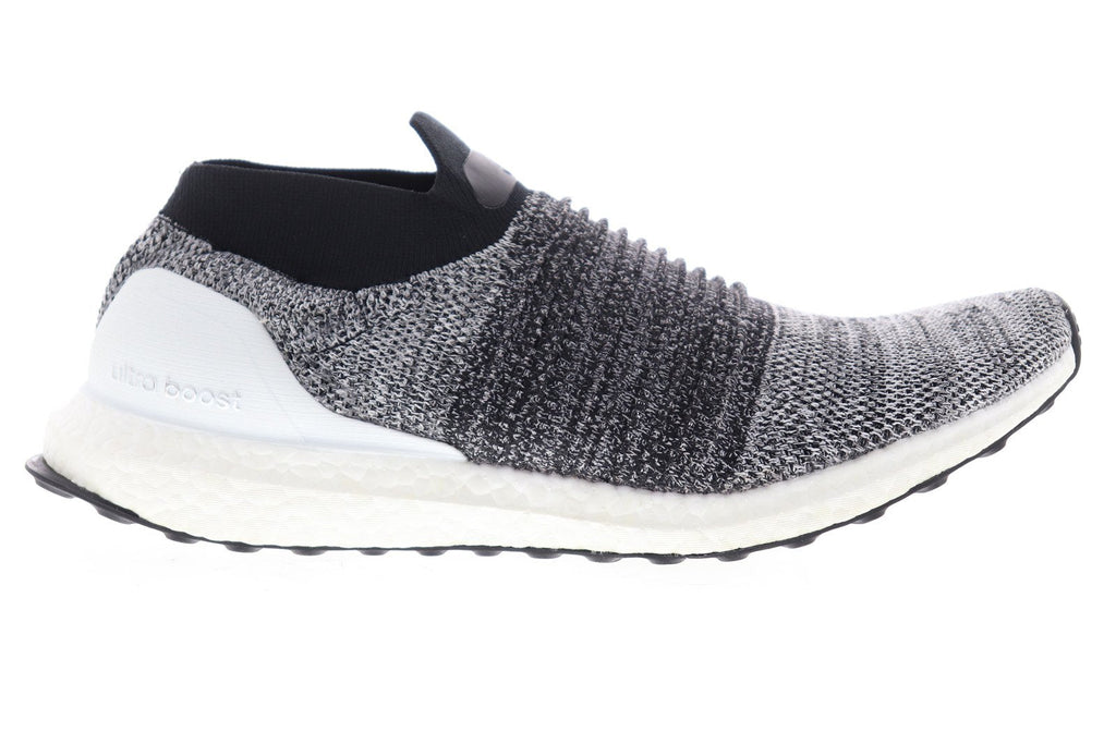 Ultraboost Laceless BB6141 Mens Black Canvas Athletic Running Shoes