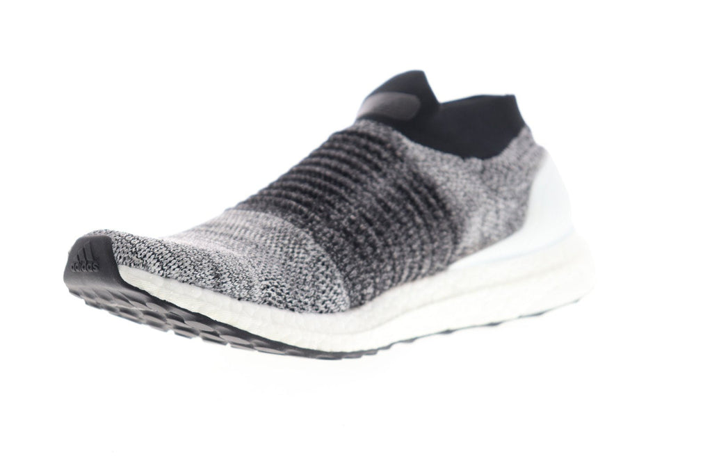 Ultraboost Laceless BB6141 Mens Black Canvas Athletic Running Shoes
