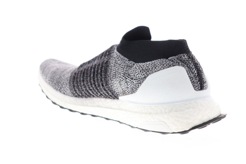 Ultraboost Laceless BB6141 Mens Black Canvas Athletic Running Shoes