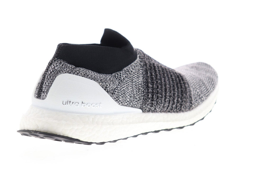 Ultraboost Laceless BB6141 Mens Black Canvas Athletic Running Shoes
