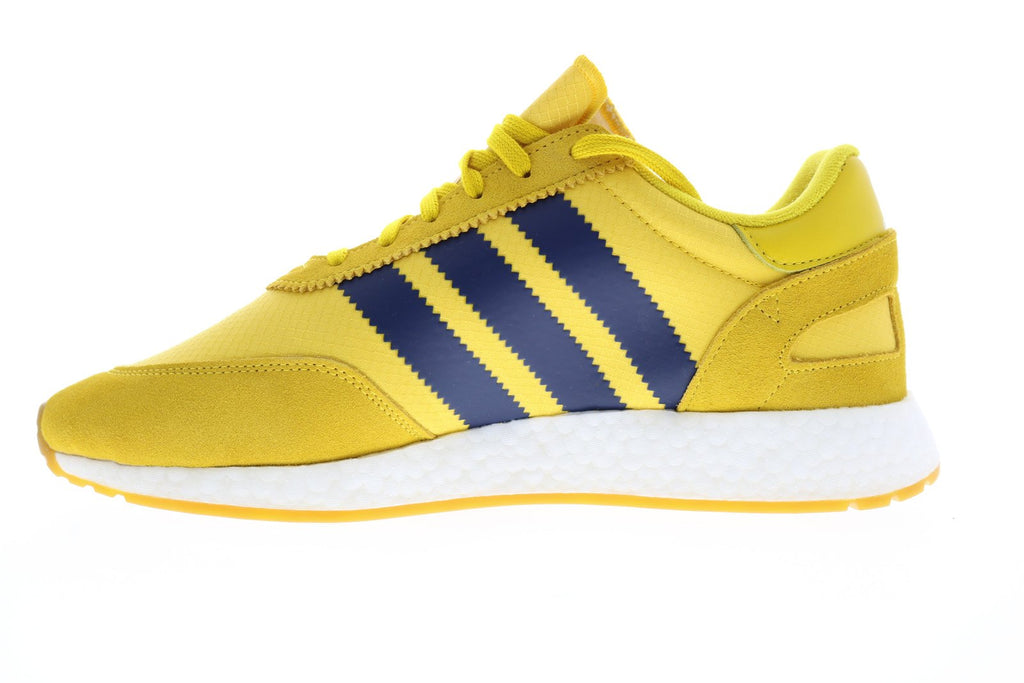 I-5923 BD7612 Mens Yellow Lace Up Lifestyle Sneakers Shoes