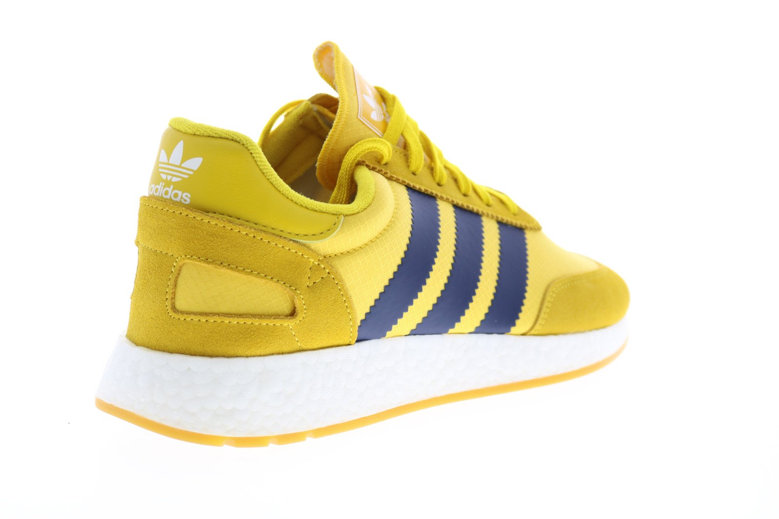 I-5923 BD7612 Mens Yellow Lace Up Lifestyle Sneakers Shoes