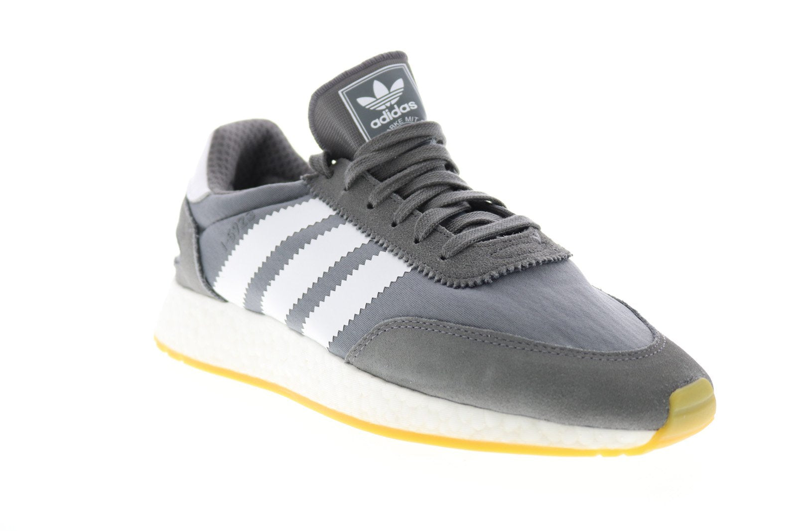 I-5923 D97345 Mens Gray Canvas Lace Up Lifestyle Sneakers Shoes