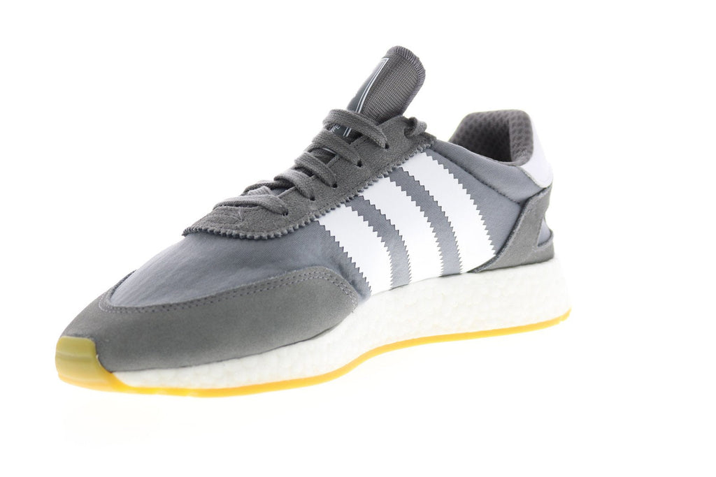 I-5923 D97345 Mens Gray Canvas Lace Up Lifestyle Sneakers Shoes