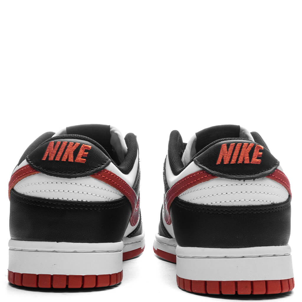 Dunk Low Retro - White/Dragon Red/Black