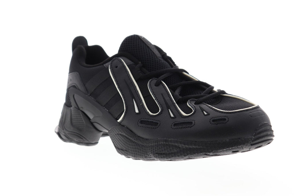 EQT Gazelle EE7745 Mens Black Low Top Lace Up Athletic Running Shoes