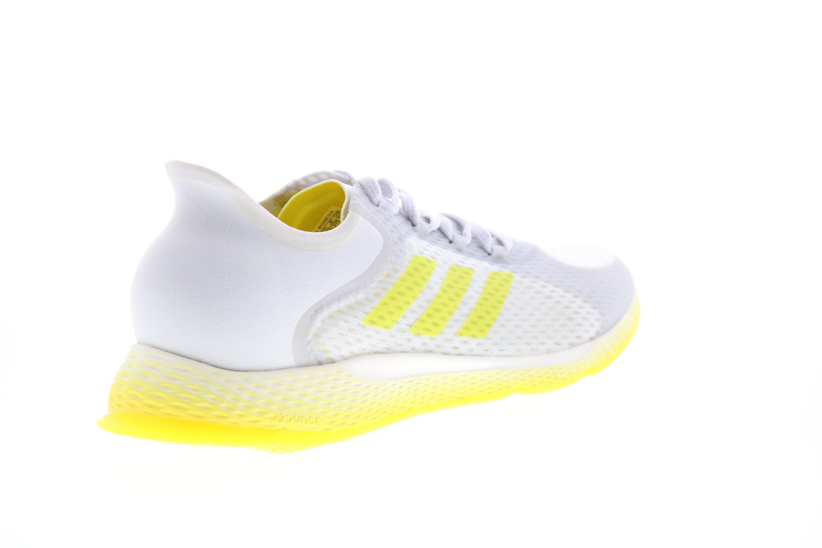 Focus Breathe In EG1096 Womens White Mesh Lace Up Athletic Running Shoes