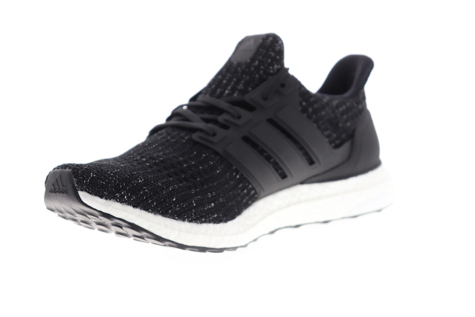 Ultra Boost F36153 Mens Black Canvas Lace Up Athletic Running Shoes