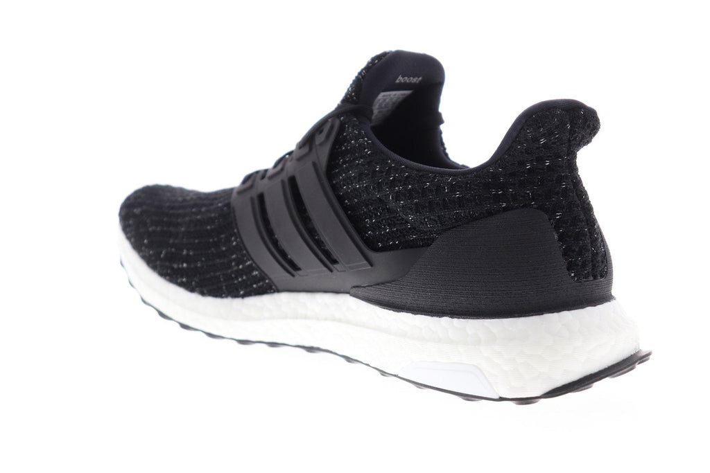 Ultra Boost F36153 Mens Black Canvas Lace Up Athletic Running Shoes