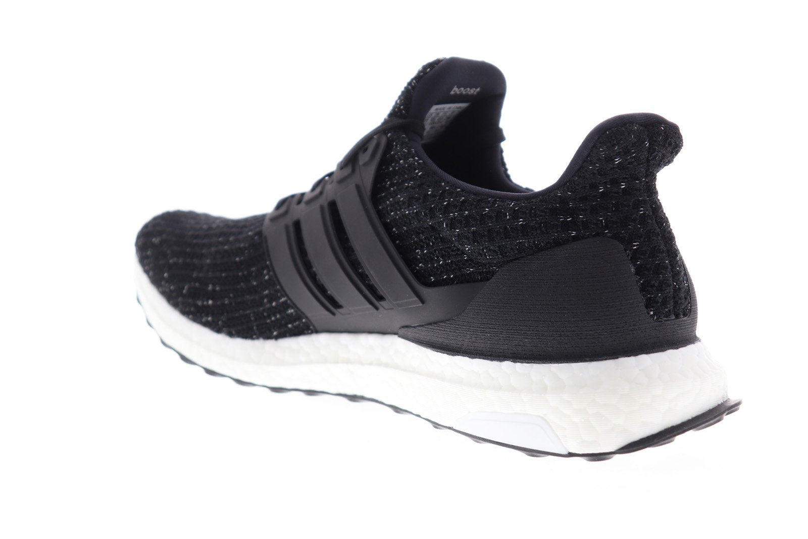 Ultra Boost F36153 Mens Black Canvas Lace Up Athletic Running Shoes