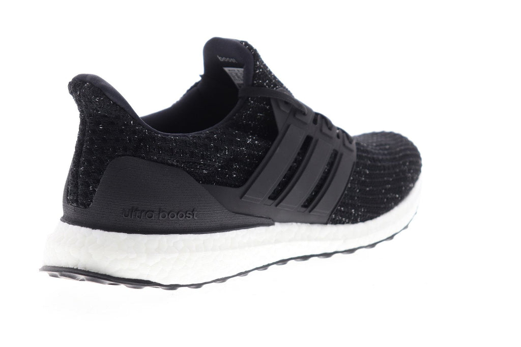 Ultra Boost F36153 Mens Black Canvas Lace Up Athletic Running Shoes
