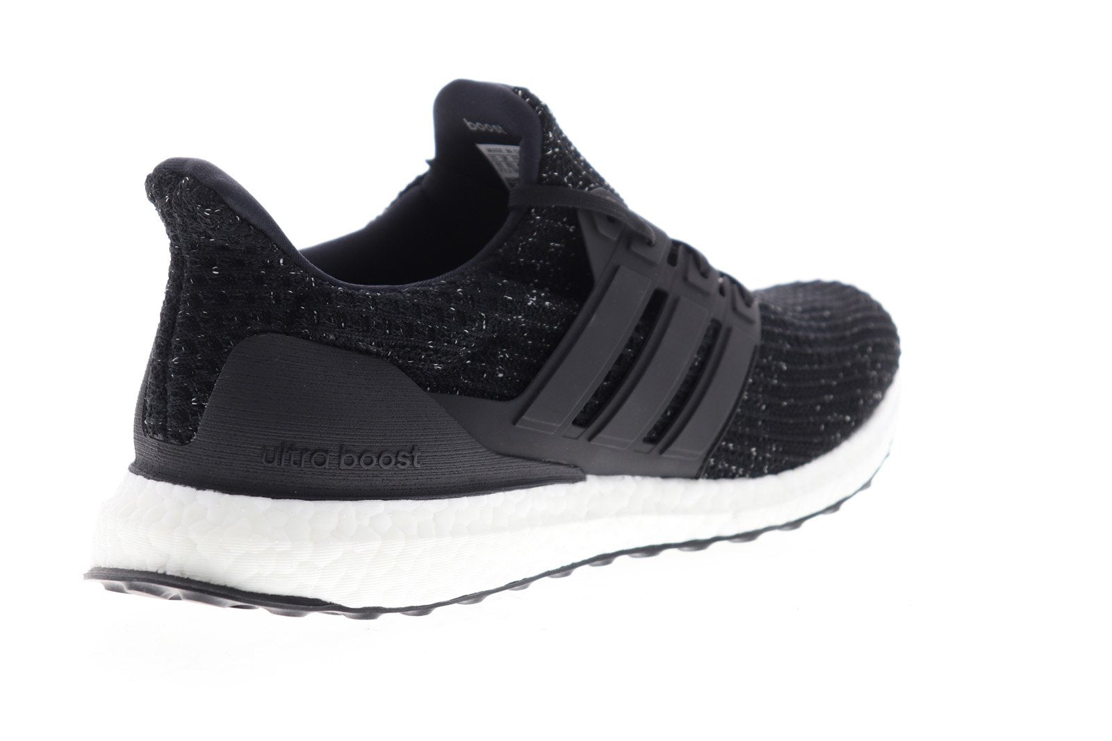 Ultra Boost F36153 Mens Black Canvas Lace Up Athletic Running Shoes