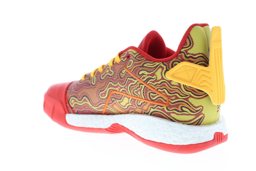 T-Mac Millennium G28376 Mens Red Mid Top Athletic Gym Basketball Shoes